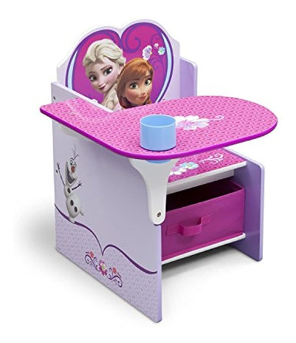 Silla Para Niños Delta Escritorio Con Stroage Bin, Disney F