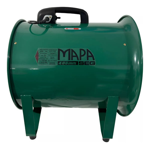 Exaustor Para Espaço Confinado 400mm + Duto Com 10 Mtrs