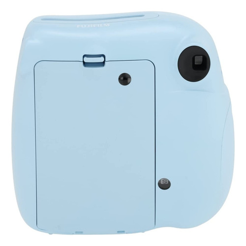 Cámara instantánea Fujifilm Instax Mini 7+ de 10 películas, funda y miniálbum azul claro