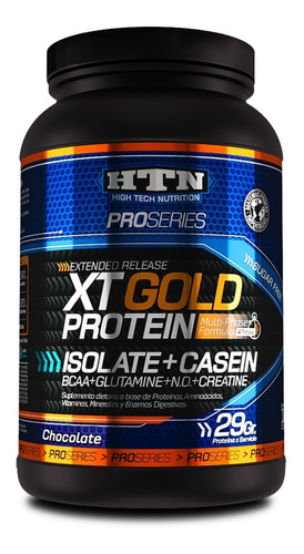 Xt Gold Protein 1015g Htn Whey Isolate Caseina Creatina Bcaa
