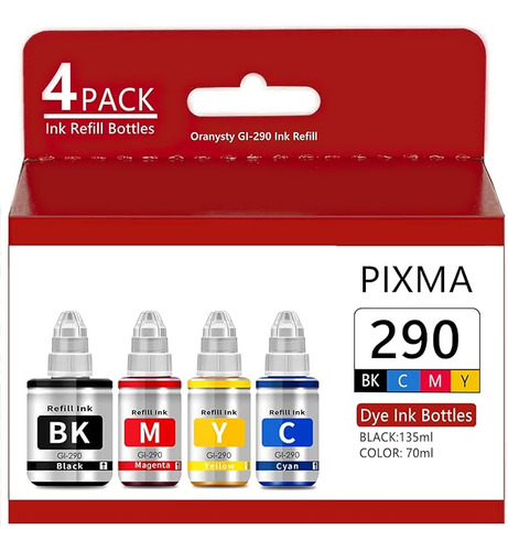 Recarga De Tinta Para Cartuchos Canon Pixma G1000 G1200