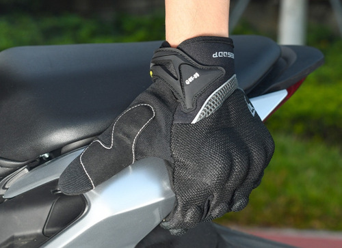 Guantes Moto Transpirantes Touch Screen Protecciones Premium Talla M