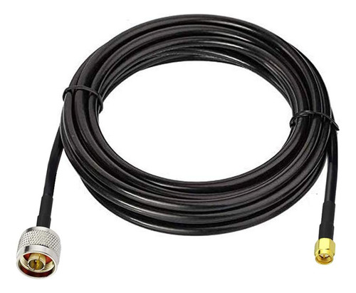 Cable Coaxial Rg58 De 10 Pies N Macho A Sma Macho De Baja Pr