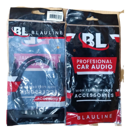 Cable Blauline 3.5mm Largo 100 Cm Para Aux Stereo