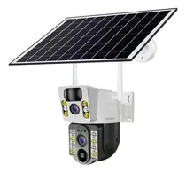Comprar Cámara Solar Xion Smart Doble Camara Recargable Xi-cctv82s Color Blanco