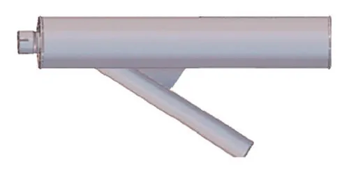 comprar Silencioso Mb Turbo 1520\u002F2013\u002F2014 Semi Oco Saída Lateral