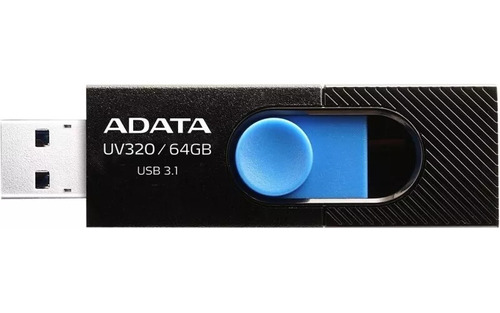 Pen Drive  64gb Adata Auv320-64gb-rbkbl