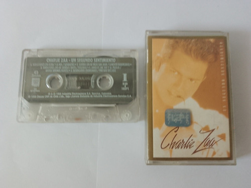 Charlie Zaa Un Segundo Sentimiento Cassette Musical