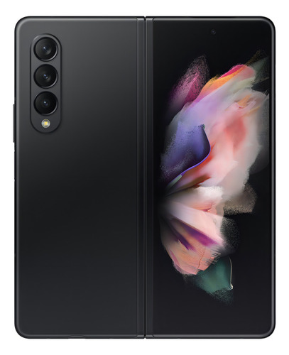 Samsung Galaxy Z Fold3 5G 5G Dual SIM 512 GB preto 12 GB RAM - Excelente (Recondicionado)