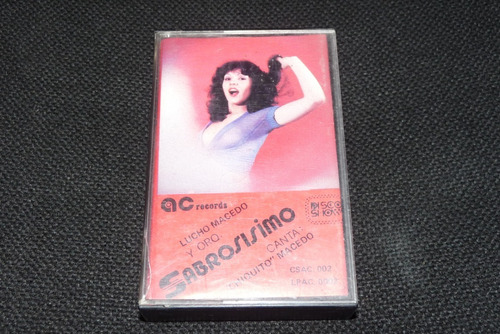 Jch- Lucho Macedo Y Orq. Sabrosisimo Salsa Pachanga Cassette