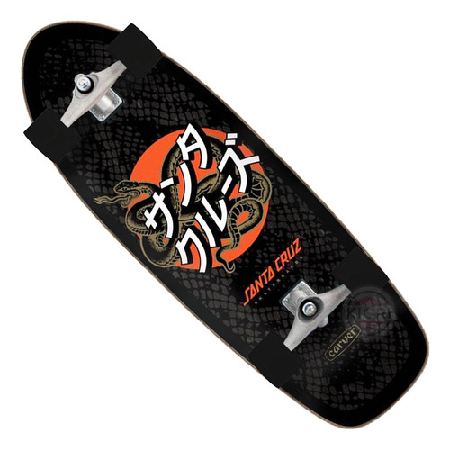 Skate Simulador De Surf - Santa Cruz Carver Surf Skate