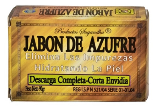 12 Jabones De Azufre En Caja C/u