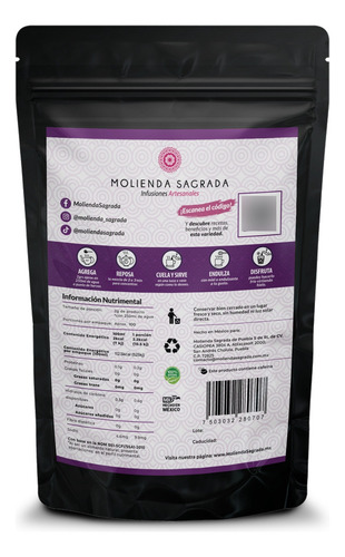 Té Negro Lavanda 200gr Molienda Sagrada