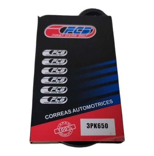 Correa 3pk 650 De Direccion Hidraulica Fiat Siena Palio 1.3