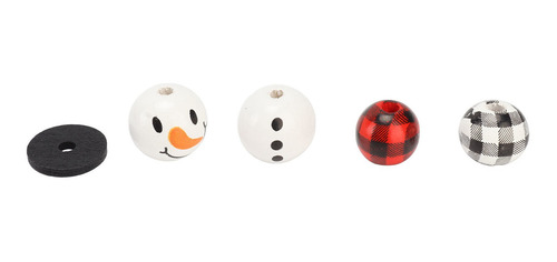 Kit Para Hacer Adornos De Abalorios Navideños, Patrón Impres