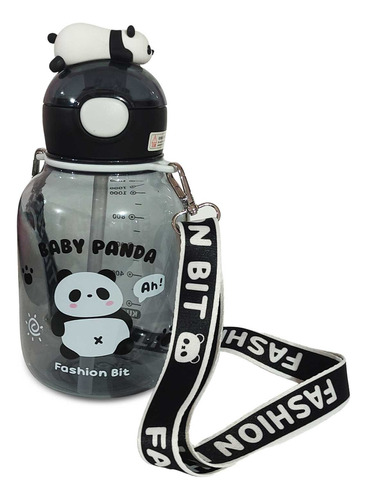 Vaso Cantimplora De Agua 1.2 L Colgante De Gato Panda Kawaii