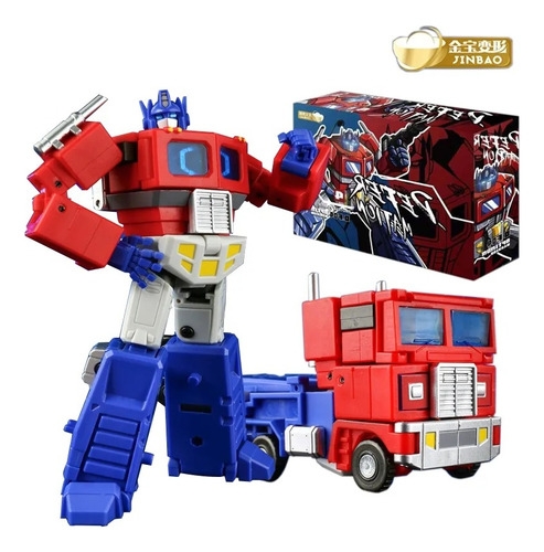 Transformers Optimus Prime C/remolque D 21cm Jinbao Newr (Reacondicionado)