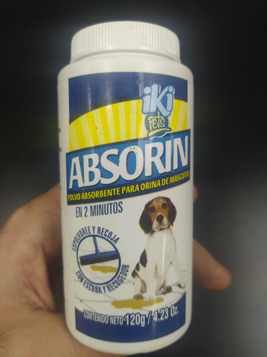 Polvo Absorbente De Líquidos Para Mascotas