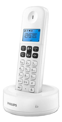 Imagen 2 de 2 de Teléfono inalámbrico Philips D131 blanco