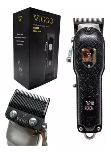 Cortadora De Pelo Profesional Marca Viggo V-010 Inalambrica