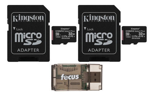 Kingston Canva Select Plus Microsdhc 32 Gb Adaptador Sd