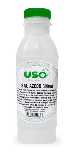 Sal Azedo Uso 500ml   Frasco 1un C401999