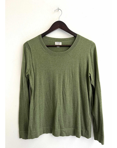 Sweater Importado J Crew Verde Talle M