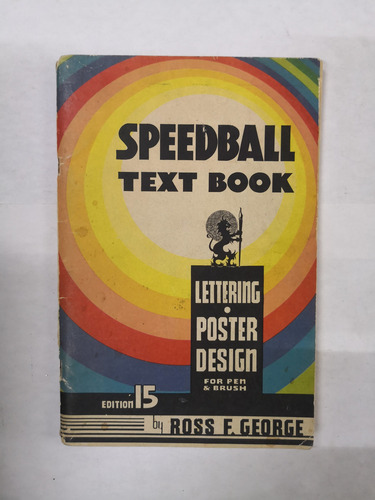Speedball Textbook - Lettering, Poster, Design (pen & Brush) (Usado)