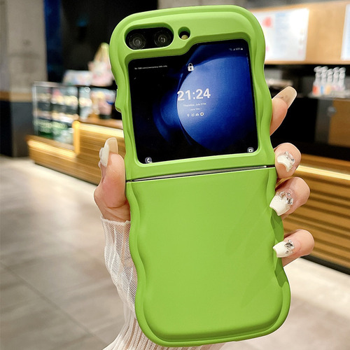 Para Samsung Zflip6 Funda Simple Color Sólido