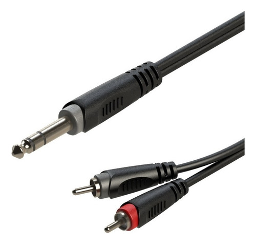 Cable Profesional Conexion De Audio Roxtone Rayc110l3 3mt