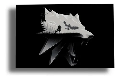 comprar Cuadro The Witcher 3 95 30x40 Mdf Memoestampados