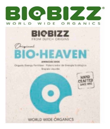 Fert Org Biobizz Bio-heaven 100ml Cultivo Indoor Grow Led 