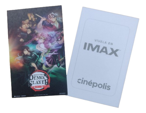 B. Conmemorativo Demon Slayer Imax El Clamor De La Victoria 