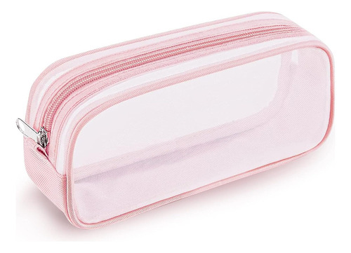 Cartuchera De Malla Transparente De Gran Capacidad