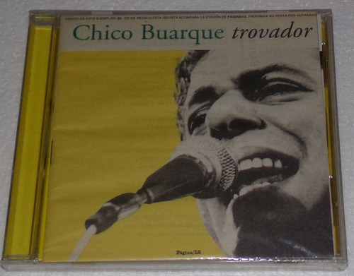Chico Buarque Trovador Cd Pagina 12 Sellado / Kktus  