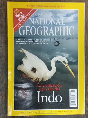 National Geographic Nº 6 * Valle Del Indo * Junio 2000 *