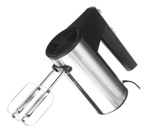 Imagen 1 de 5 de Batidora Electrica De Mano Turbo Acero Inoxidable Mezcladora