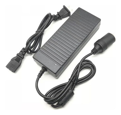 Adaptador De Corriente Encendedor Coche 110v Ac A 12v Dc120w