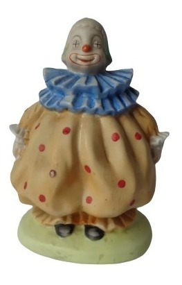 Payaso Adorno Bizcocho Retro Vintage Kitsch Estatuilla