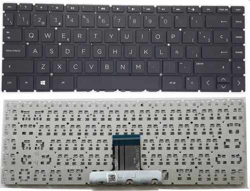 Teclado Negro Para Hp 14-cm 14-ck0036la 14-ck0037la