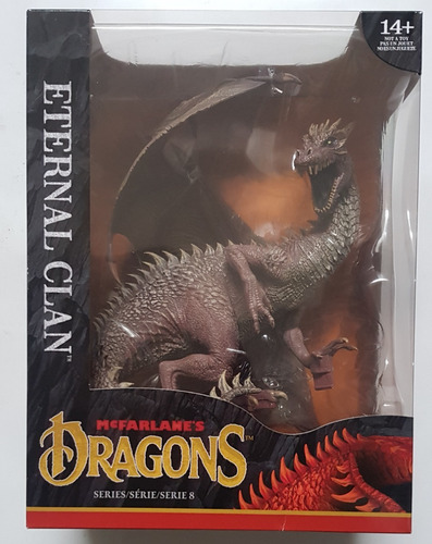 Mcfarlane's Dragons Series 8 Eternal Clan Statue Nueva !!!