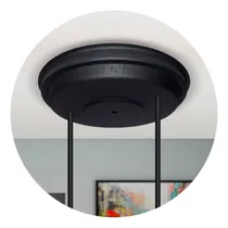 Comprar Riel Regleta Circular Hasta 2 Lamparas Colgantes Iluminacion