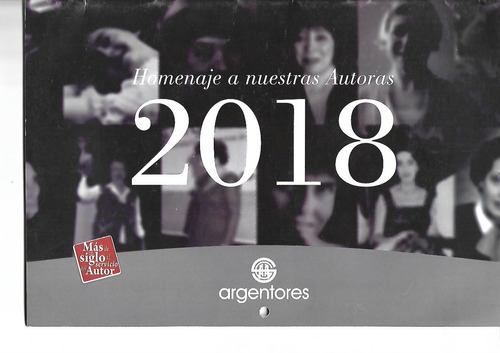 Calendario 2016 Argentonres Homenaje A Nuestras Autoras