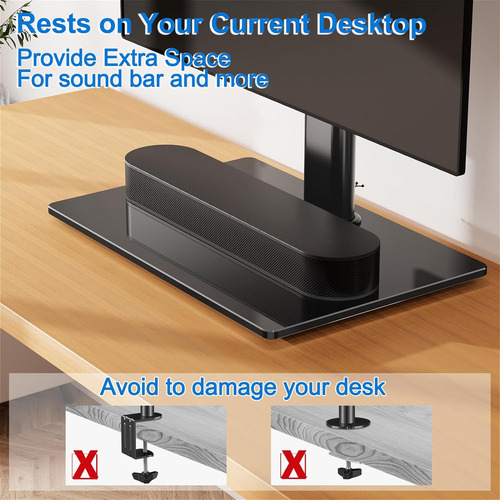 Soporte Vertical Monitor Doble, Apila Dos Pantallas De ...