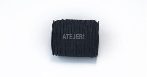 Imagen 4 de 10 de Elástico 5mm X 100 Metros Para Barbijos Y Tapaboca Negro