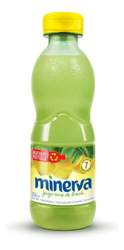 Jugo De Limon 100% Sin Tacc Minerva 250cm³