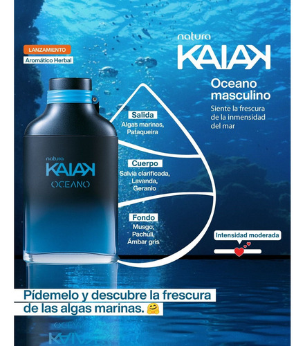 Natura Kaiak Océano Hombre Eau De Toilette 100 Ml