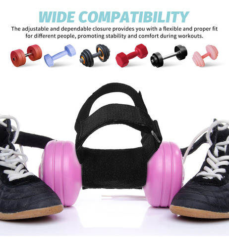 1 Par De Correas De Tobillo Con Mancuernas Para Entrenamient