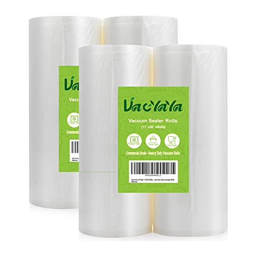 Vacyaya Paquete De 4 Rollos De 11 X 50 (total De 200 Pies) D