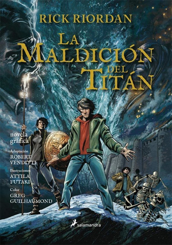 La Maldicion Del Titan - Percy Jackson 3 - Novela Grafica